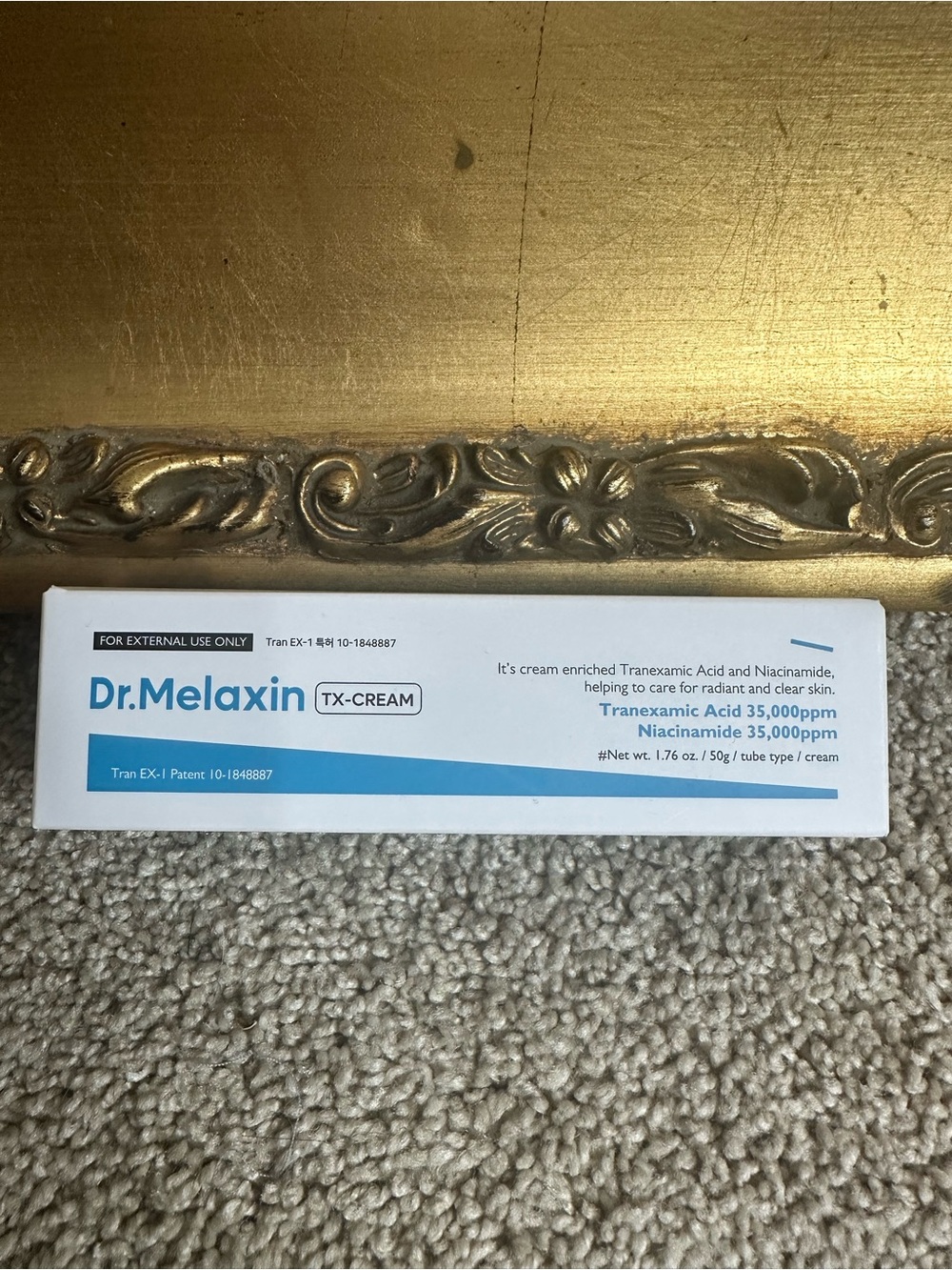 New In Box Dr.Melaxin TX-Tranexamic Acid & Niacinamide Cream 1.76 oz $25